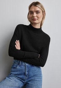 Street One TURTLENECK - Strickpullover - schwarz