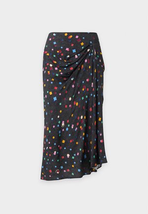 Love Moschino, CORIANDOLI - А-образна пола - black