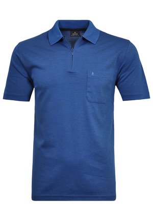 Ragman KURZARM  - Polo shirt - blau melange