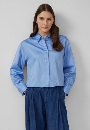 VERKÜRZTE MIT VERDECKTER KNOPFLEISTE - Camicia - hellblau