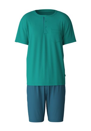 SET - Nachtwäsche Set - pond green