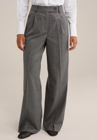 WE Fashion Auduma bikses - grey