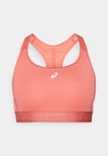ROAD COMPRESSION BRA - Sutien sport cu susținere înaltă - dark pink clay