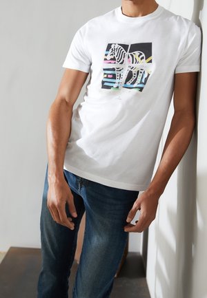 Print T-shirt - white