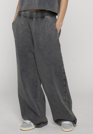WASHED - Bukser - black