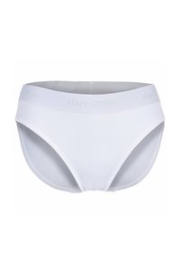 Witte katoenen onderbroeken met een zachte elastische tailleband en subtiele "Marc O'Polo" branding, ontworpen voor comfort en een snug fit.