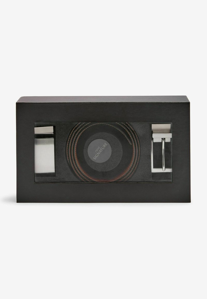 Herren Gürtel klassisch | Next SIGNATURE ITALIAN GIFT SET Gürtel business multicoloured/schwarz - OJ42312 Herren Gürtel klassisch | Next SIGNATURE ITALIAN GIFT SET Gürtel business multicoloured/schwarz - OJ42312