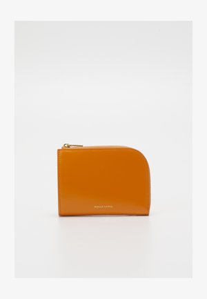 COMPACT ZIP WALLET - Maks - tangerine
