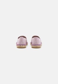 Lauren Ralph Lauren CAMERYN III CANVAS & LEATHER ESPADRILLE - Alpercatas - purple jasper