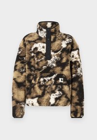 ELLIOT HIGH NECK - Fleece trui - wild dog/black