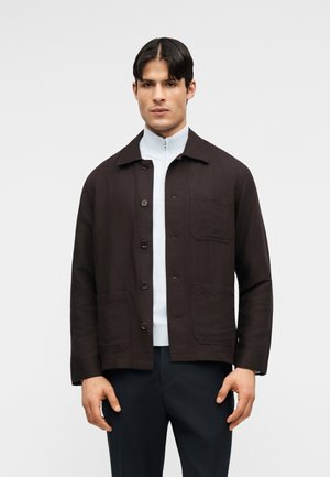 Lacoste Chemise - brown