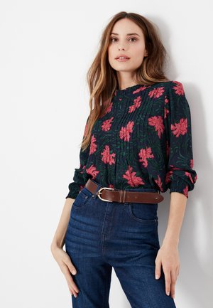 FREYA - Blouse - navy floral