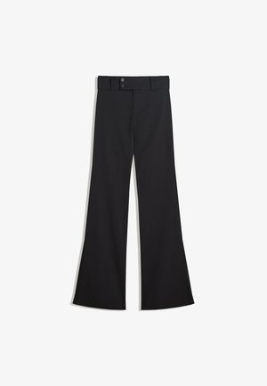 Bershka, FLARED BENGALINE - TROUSERS 05112741 - Pantalon classique - black