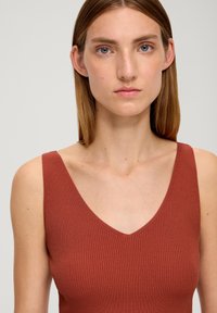 s.Oliver BLACK LABEL Top - terrakotta