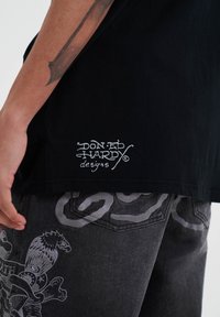 Ed Hardy DON ED MONTAGE SLEEVELESS - Top - black