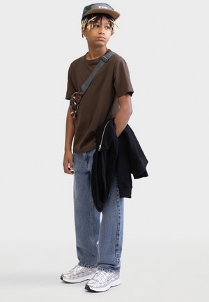 TEAXTON - Relaxed fit -farkut - light blue