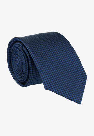 WILLEN UNI BI-COLOR - Krawatte - nachtblau