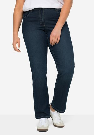 PAULA STRETCHKOMFORT 5-POCKET - Jean bootcut - dark blue