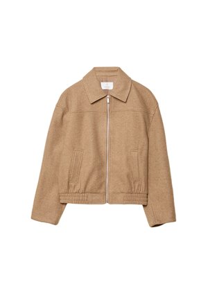 Stradivarius Bomberjacke - camel
