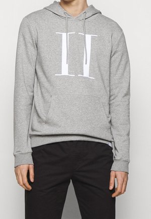 Jersey con capucha - mottled grey