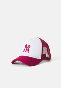 EFRAME TRUCKER UNISEX - Naģene - white/dark red