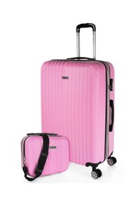 Travelite Viia 4 Rollen Trolley 67 cm frühlingsrose