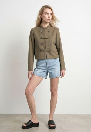 HYPEDROP, cropped HDANDREA MILITARY - Let jakke / Sommerjakker - aloe