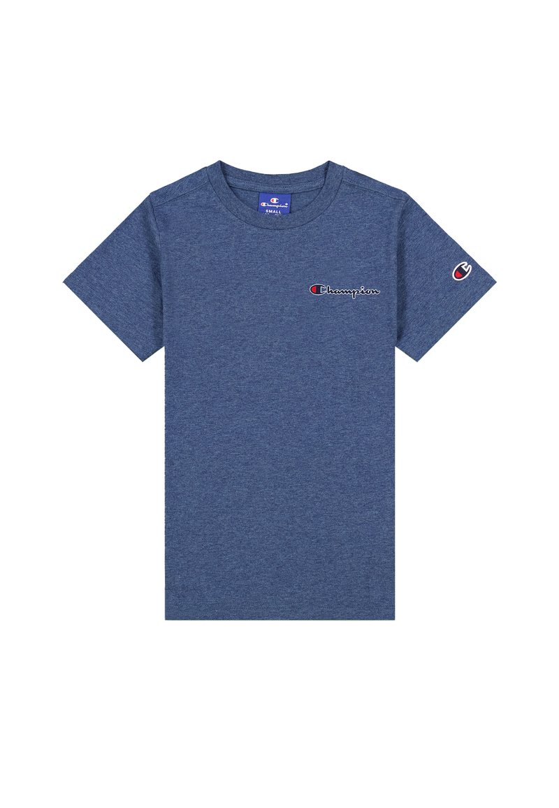 Kinder Shirts | Champion Rochester CHAMPION LOGO T-Shirt print mottled dark blue/dunkelblau meliert - TG71458 Kinder Shirts | Champion Rochester CHAMPION LOGO T-Shirt print mottled dark blue/dunkelblau meliert - TG71458