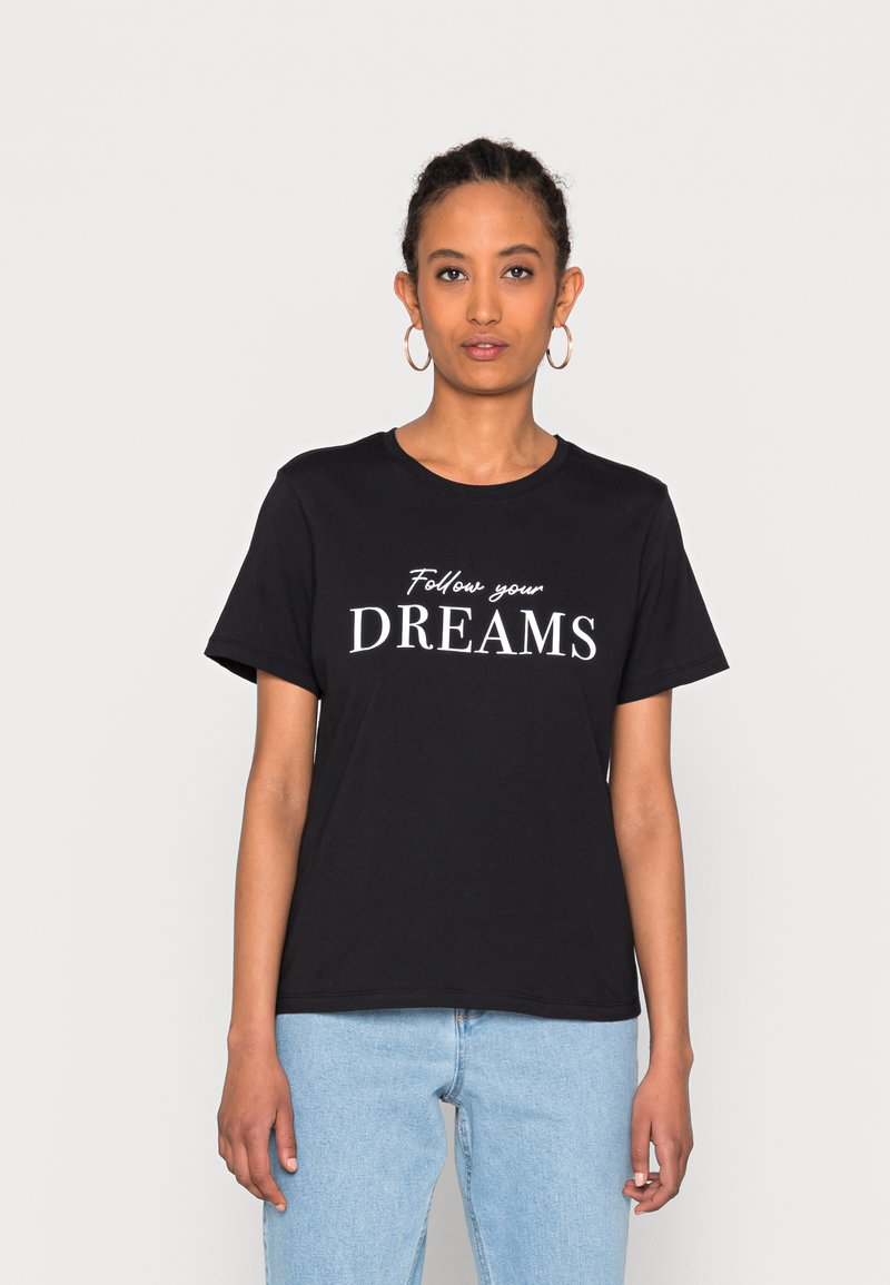 Anna Field Print Tshirt black Zalando.ie