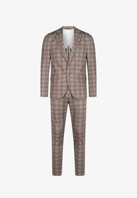 Unselected, brown check