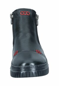 Manitu Plateaustiefelette - schwarz