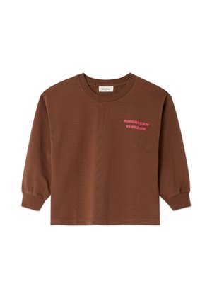 FIZVALLEY - Maglietta a manica lunga - noyer vintage