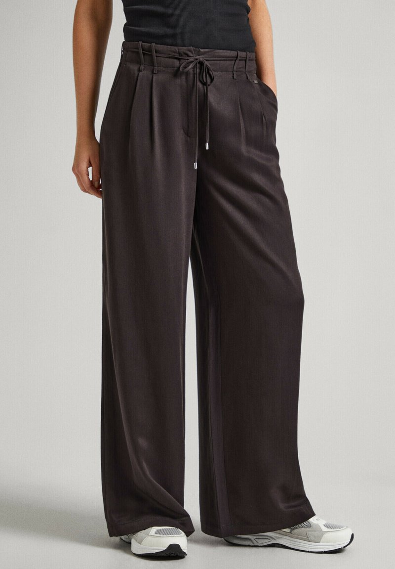Pepe Jeans ATENEA - Hlače - black