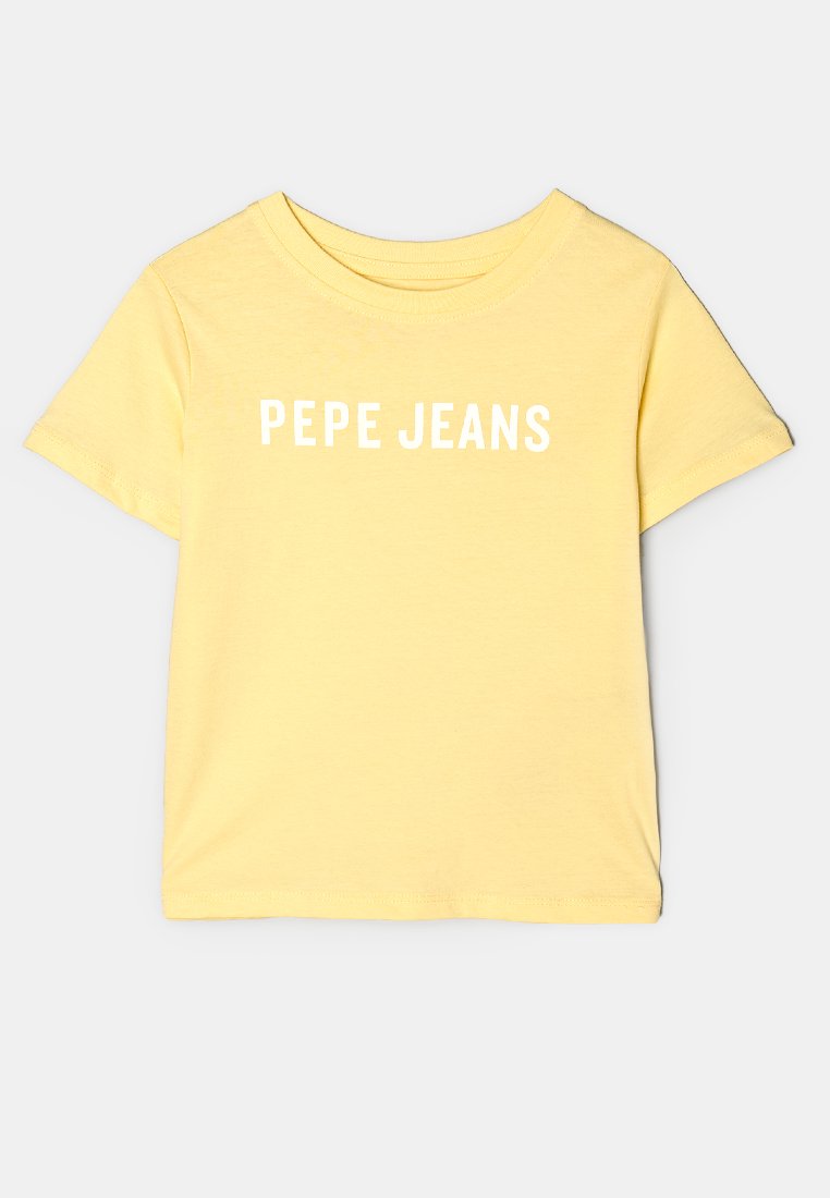 Pepe Jeans T-shirt print geel