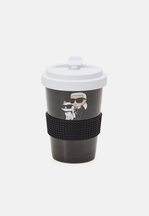 IKONIK TAKEAWAY MUG - Citi aksesuāri - black/white