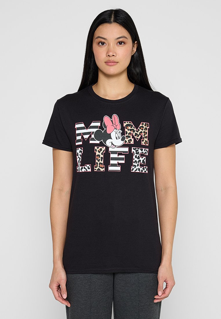 Disney T-shirt print zwart