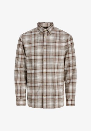 Jack & Jones, JACK & JONES HEMD BLUHARVEY LANGARMHEMD - Chemise - beige