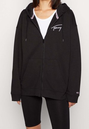 Sweat zippé - black