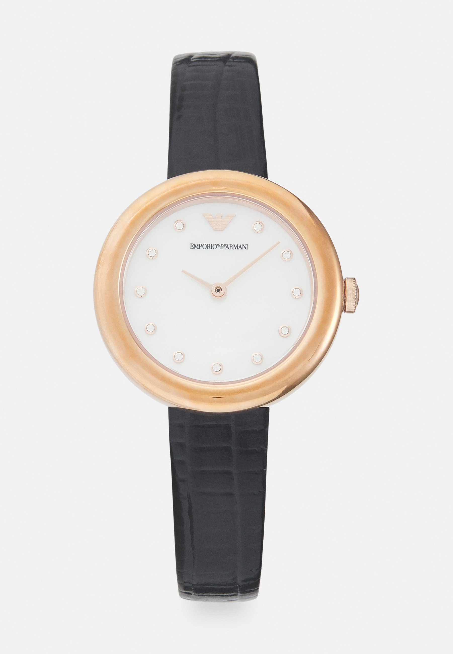 Emporio Armani TWO HAND WATCH - Orologio - black/nero - Zalando.it