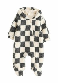 Next REGULAR FIT  COSY CHECKERBOARD BORG  - Kezeslábas - grey