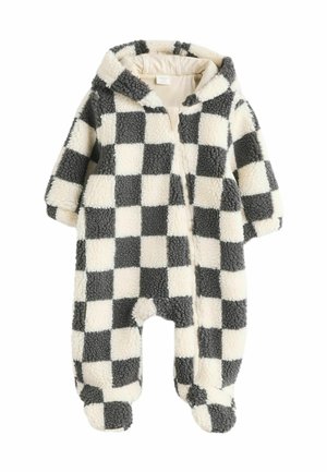 REGULAR FIT  COSY CHECKERBOARD BORG  - Kombinezonas - grey