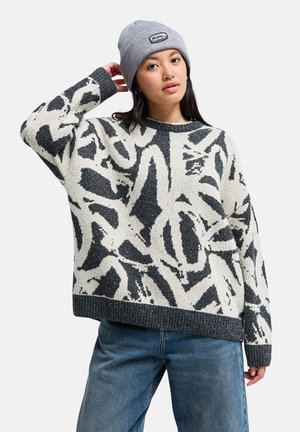 Quiksilver, HEADLONG SWEATER - Пуловер - bone white qs spray can 64