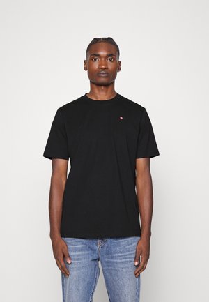 T-JUST-MICRODIV - T-shirt - bas - black