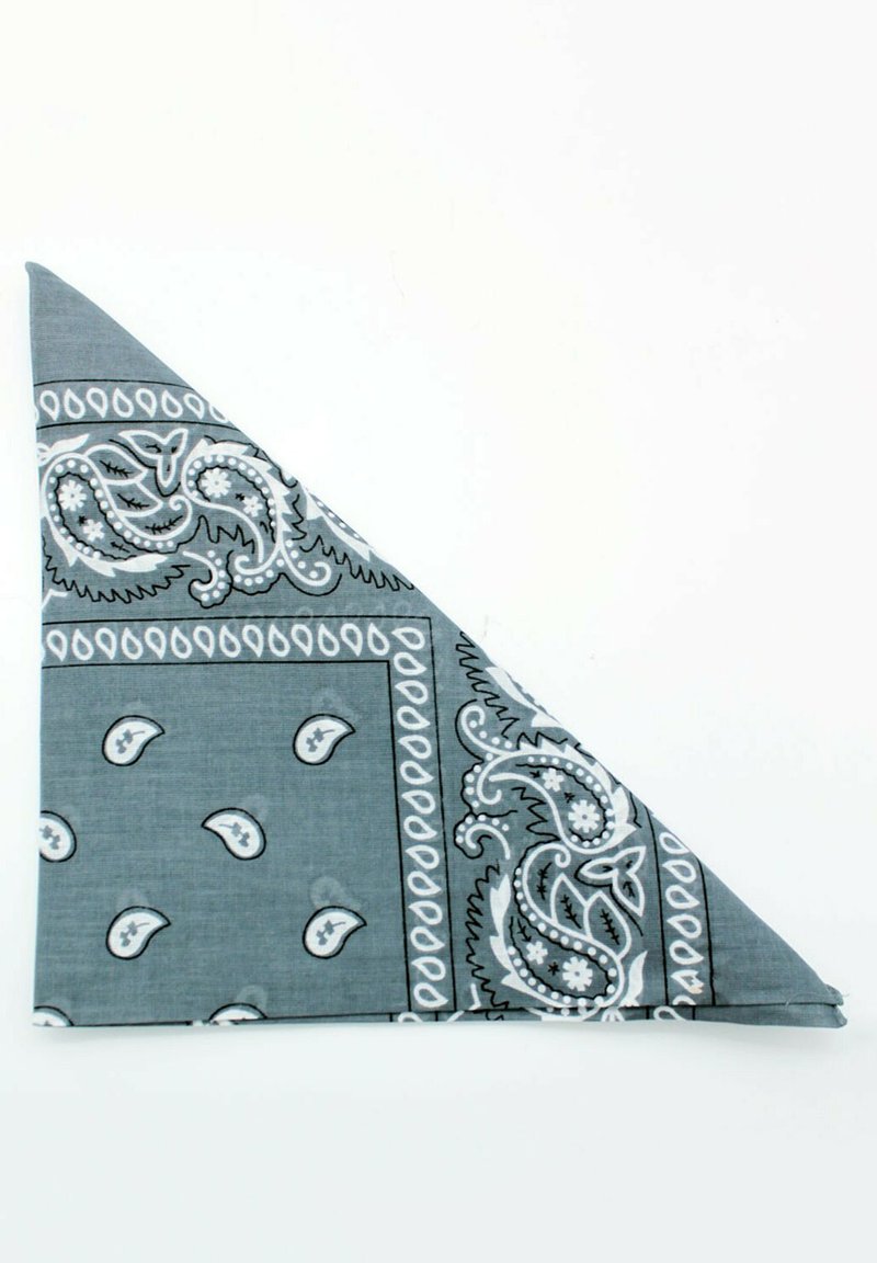Kebello BANDANA COTON - Foulard - grey