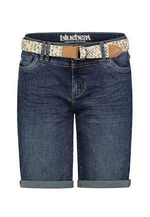 BERMUDA BUNTER  - Denim shorts - darkblue