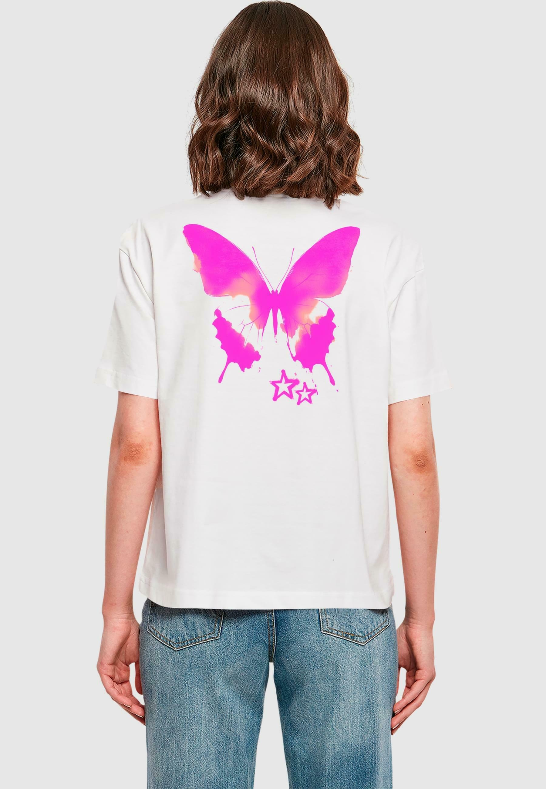 Mister Tee Women's T-Shirt Flower Sneaker