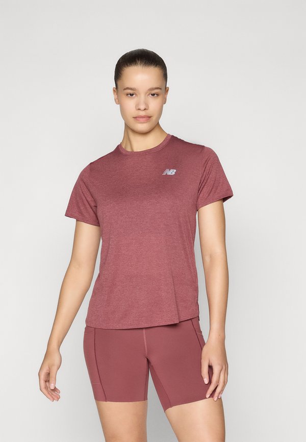 ATHLETICS - Sport T-Shirt - burgundy heather