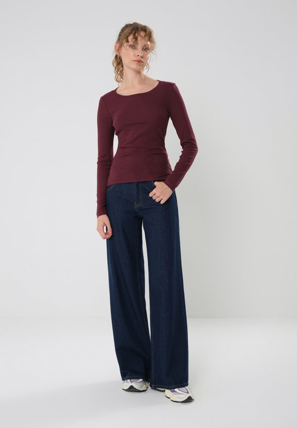 Long sleeved top - purple4