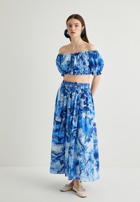 Koton CROP niebieski