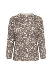 SARA ONECK - Jumper - brown animal printed